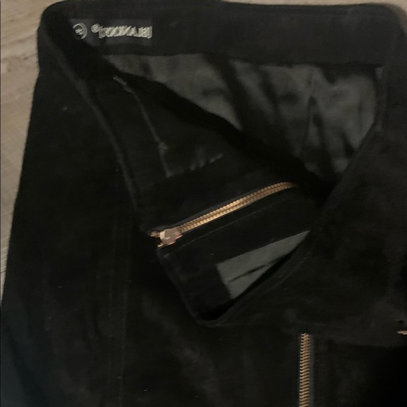BLANKNYC Black Suede Mini-Skirt NWOT - 29 - Picture 3 of 6